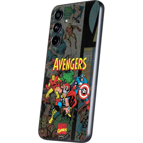 Marvel Classic Comics Avengers Assemble Galaxy A54 5G Skin